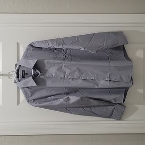 NWOT Gray Croft & Barrow Dress Shirt L